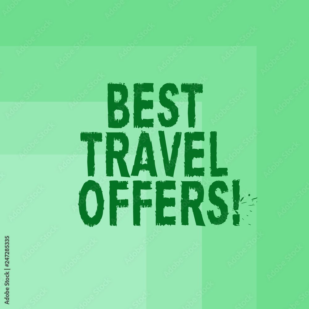 Word writing text Best Travel Offers. Business concept for visit other countries with great discount promotion Blank Monochrome Square with Seamless Multiple Border in One Corner Word writing text Best Travel Offers. Business concept for visit other countries with great discount promotion Blank Monochrome Square with Seamless Multiple Border in One Corner