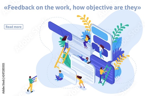 Isometric Article Banner Feedback
