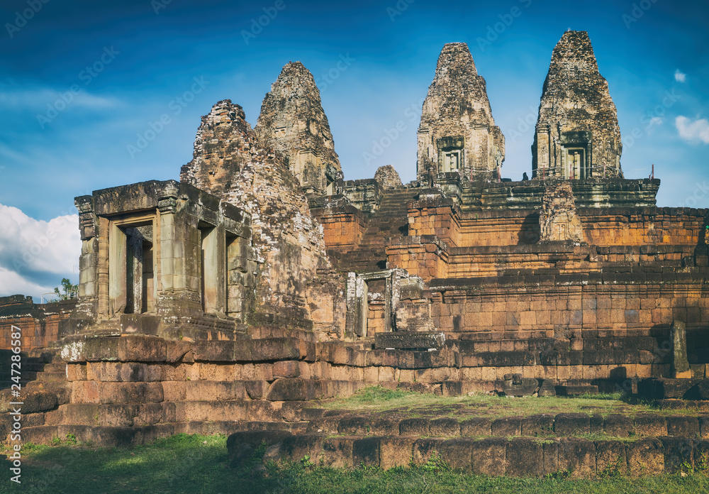 Pre Rup temple at sunset. Siem Reap. Cambodia.