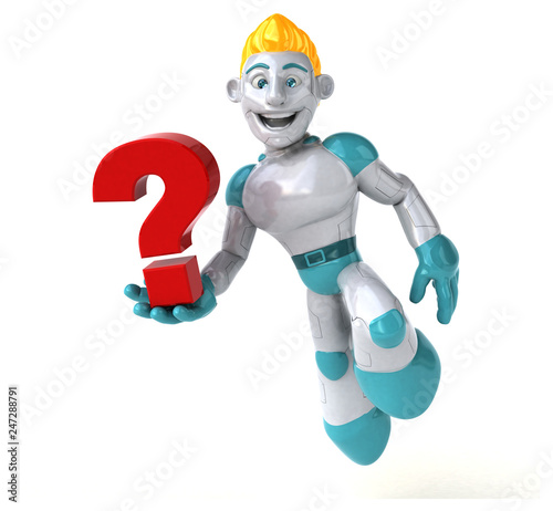 Robot - 3D Illustration
