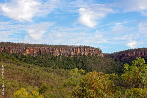Sandstone Cliffs Cania Gorge Australia photo