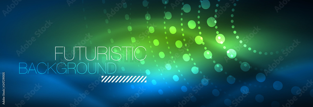 Glowing neon circle line dots, round line design, abstract style on black background. Neon abstract round circles Magic neon lights and glowing dots Glowing neon circle line dots, round line design, abstract style on black background. Neon abstract round circles Magic neon lights and glowing dots
