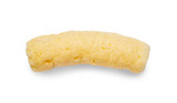 Crunchy corn puffs, pufuleti isolated over white