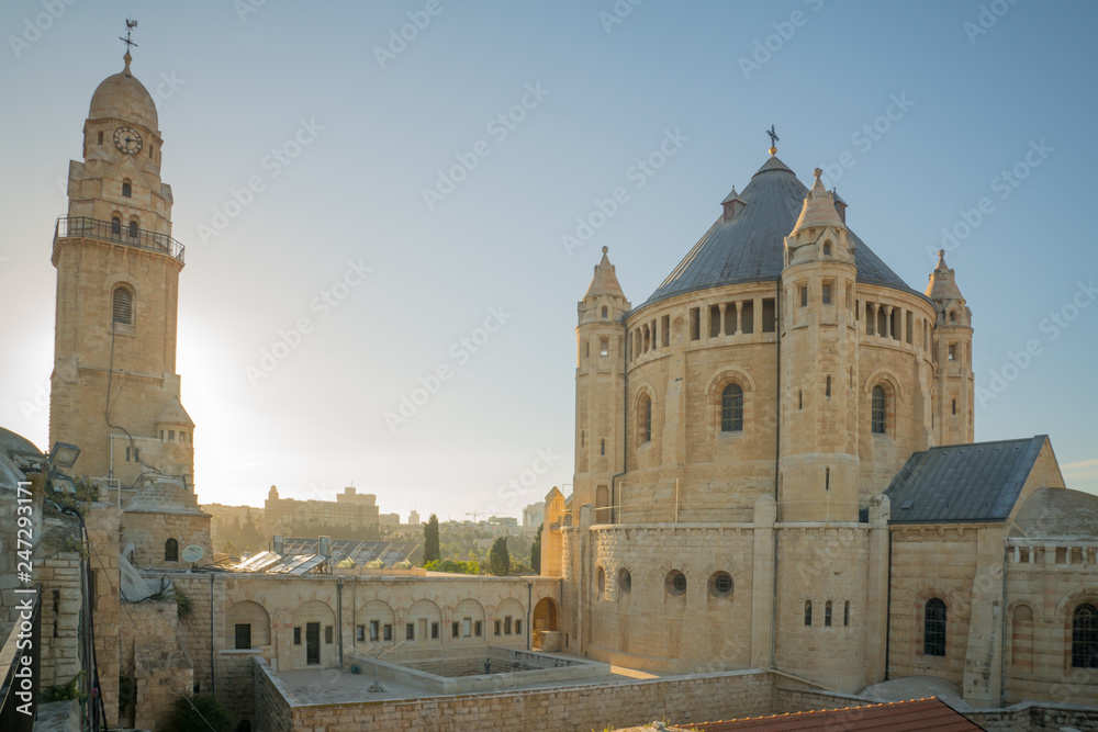 Dormition abbey, in Jerusalem