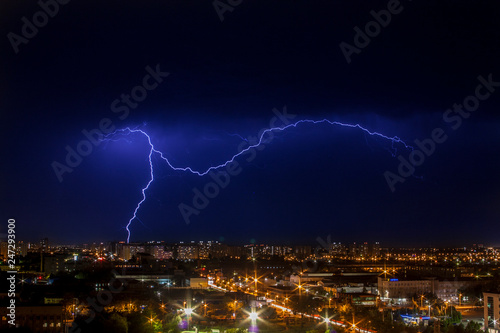 thunderstorm over Krasnodar