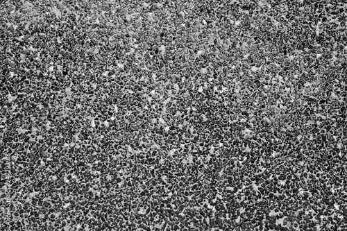 rough texture surface of exposed aggregate finish, Ground stone washed floor, made of small sand stone