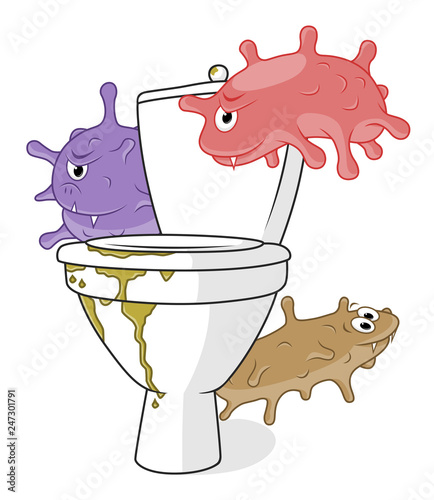 Toilet microbes