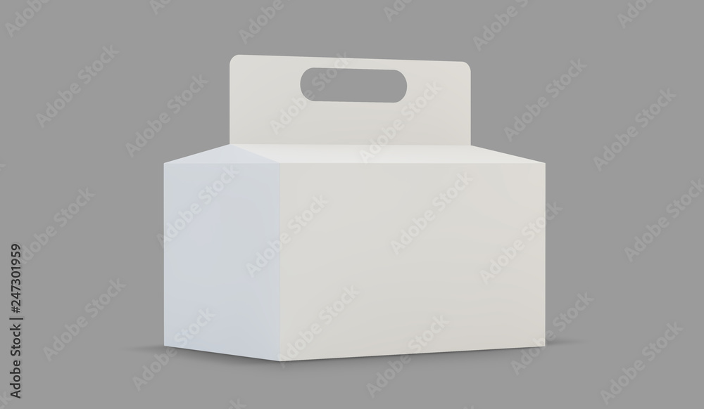 cardboard carry packaging box mockup cardboard carry packaging box mockup