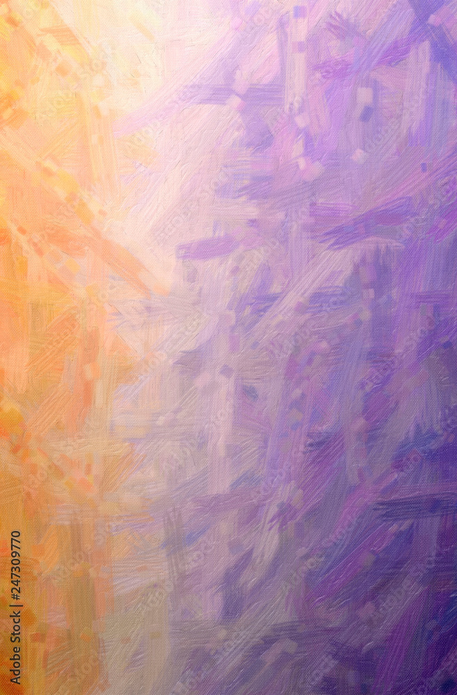 Fototapeta premium Abstract illustration of blue and purple Bristle Brush Oil Paint background