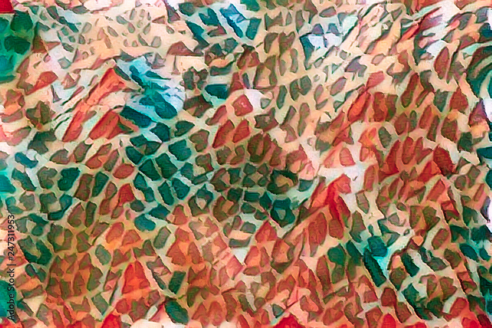 Fototapeta premium abstract colorful spotted art
