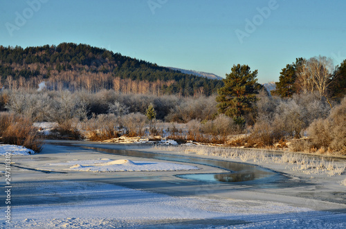 Agidel - the most beautiful river of the southern Urals © Oleg