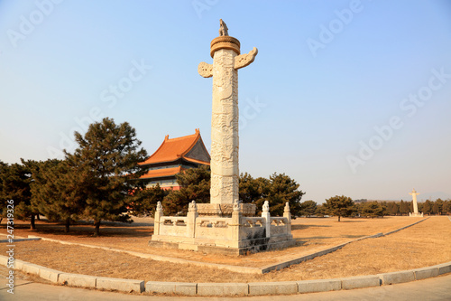 Ancient Chinese architectural landscape © YuanGeng