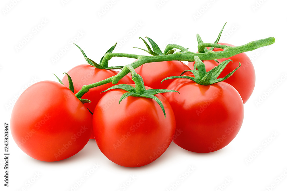 tomato cherry isolated on white background, clipping path, full depth of field tomato cherry isolated on white background, clipping path, full depth of field
