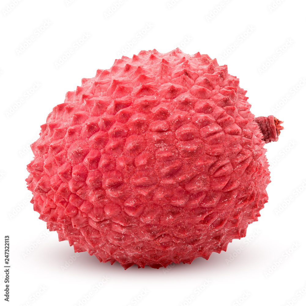 lychee, clipping path, isolated on white background, full depth of field lychee, clipping path, isolated on white background, full depth of field