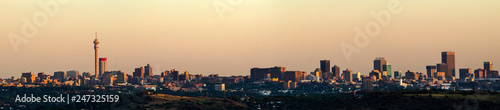 Johannesburg panoramic skyline