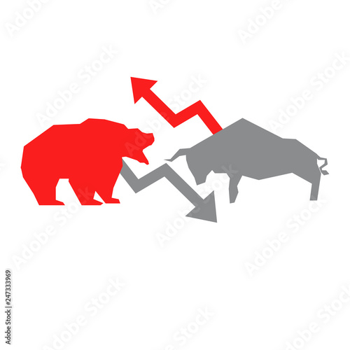 Bullish and bearish symbols