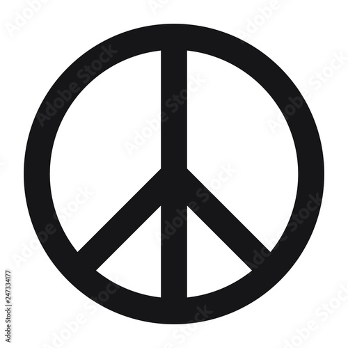 Peace sign vector illustration