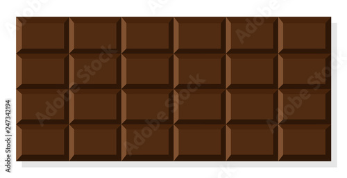 Plaque de chocolat