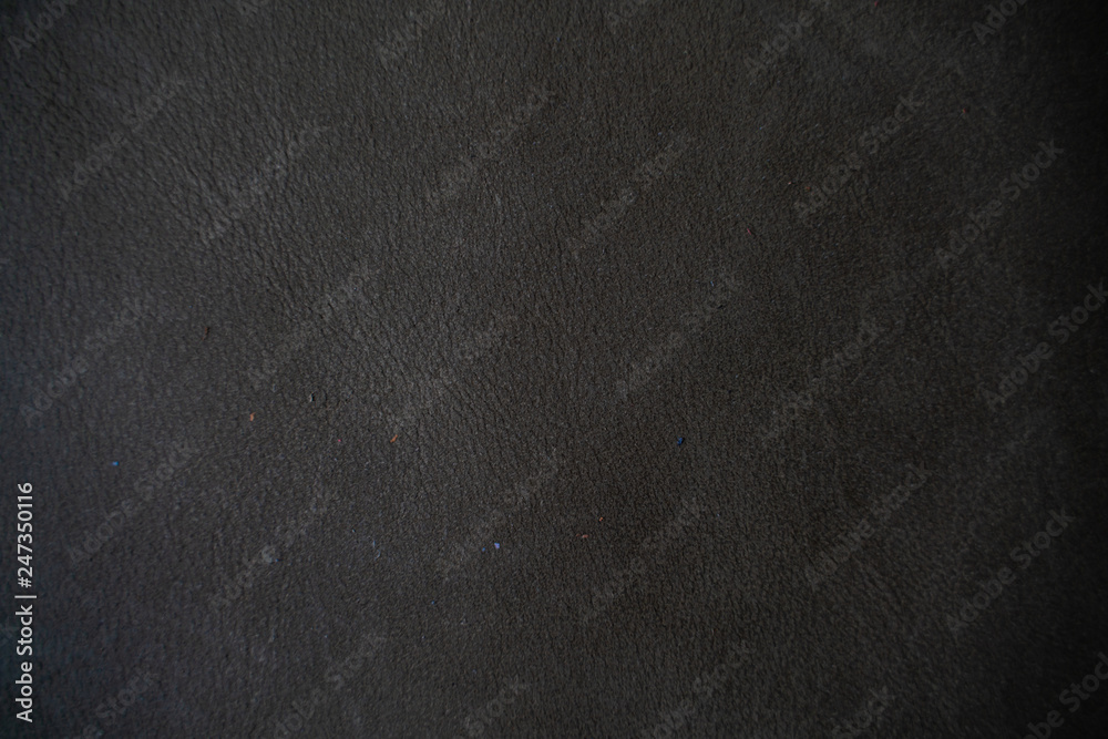 Genuine old black cow leather Genuine old black cow leather