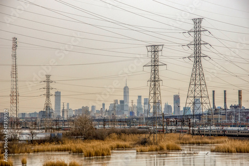 Power  tower skyline