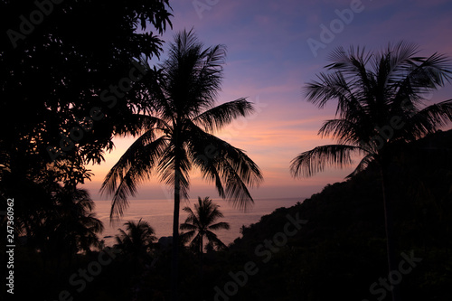 Sonnenuntergang auf Koh Tao