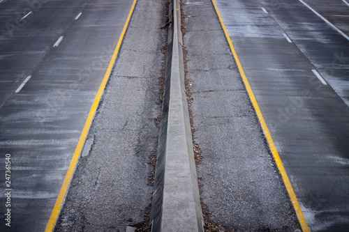 Wallpaper Mural lines on the road Torontodigital.ca