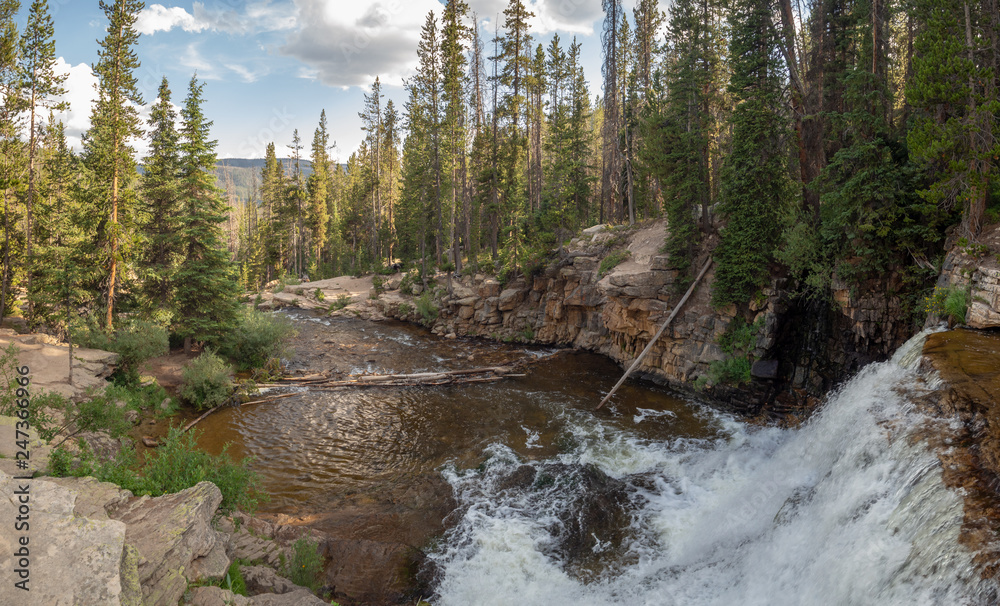 Uinta-Wasatch-Cache National Forest, Mirror Lake, Utah, United States, America, near Slat Lake and Park City Uinta-Wasatch-Cache National Forest, Mirror Lake, Utah, United States, America, near Slat Lake and Park City