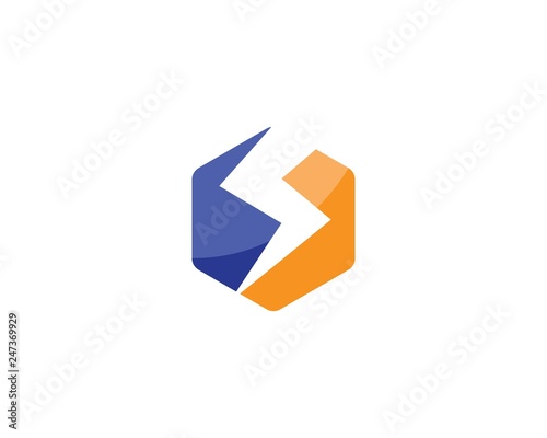 Free Download Lightning Logo Template - GFXLoad