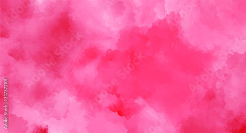 Abstract pink watercolor background for your design, watercolor background concept, vector.