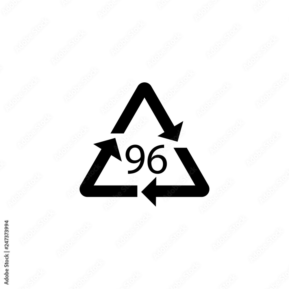 96 mark Recycling codes Composite materials 96 mark Recycling codes Composite materials