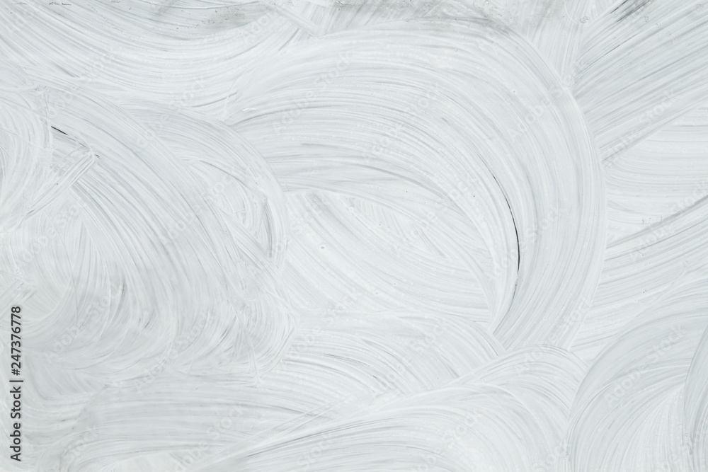 Obraz premium white strokes close up