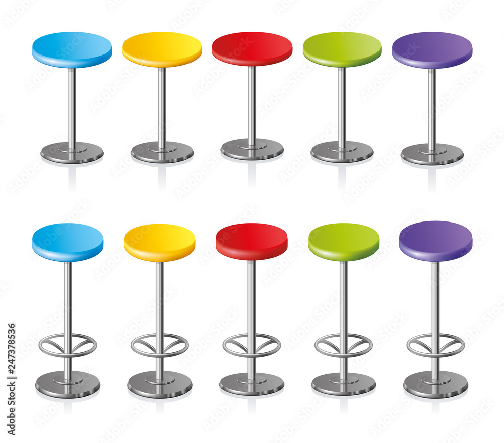 Rounded chair. Vector illustration Rounded chair. Vector illustration