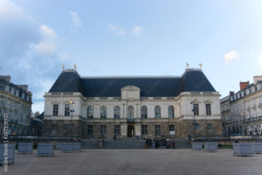 French architecture Parliament of Brittany