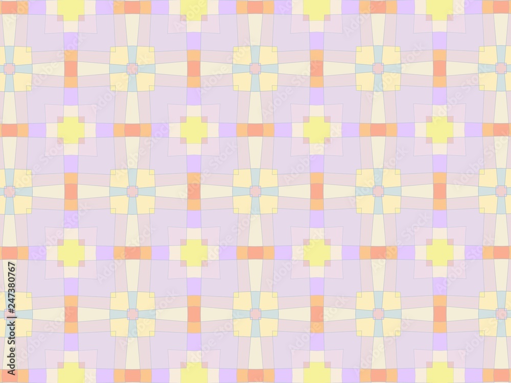 Luxury background with decorative geometric ornament. Retro creative design. geometric pattern in floral style. Simple fashion fabric print. 