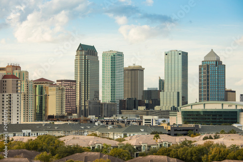 Downtown Tampa, Florida. © Wollwerth Imagery