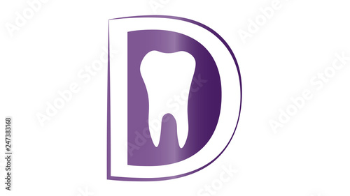 Tooth logo vector design. Dental logo, dentist logo