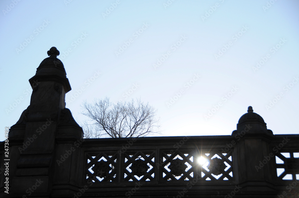 Φωτογραφία A segment of the historic and iconic Bethesda Terrace located inside New York City's Central Park