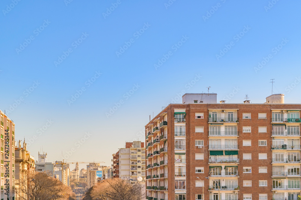 Middle Class Apartment Buildings, Montevideo, Uruguay