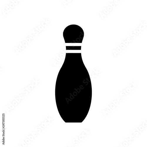 Bowling skittle icon