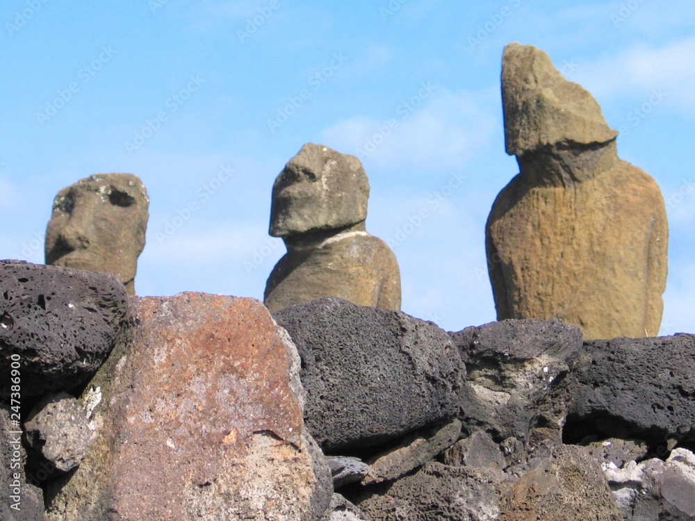 Eastern Island. Rapa Nui. Isla de Pascua. Chile