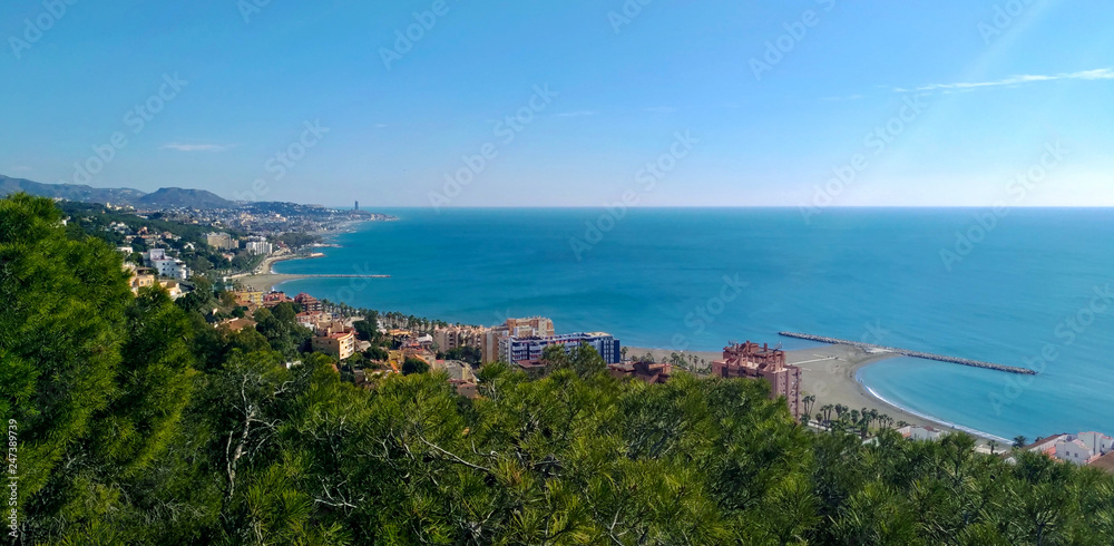 Fototapeta premium Scenic view on the coast