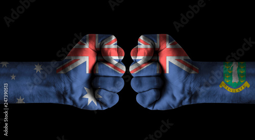 Australia vs Brit virgin islands © rauf