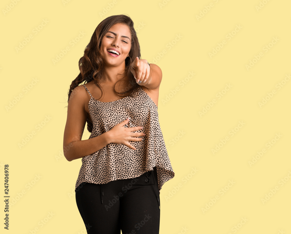 Full body young curvy plus size woman dreams of achieving goals and purposes Full body young curvy plus size woman dreams of achieving goals and purposes