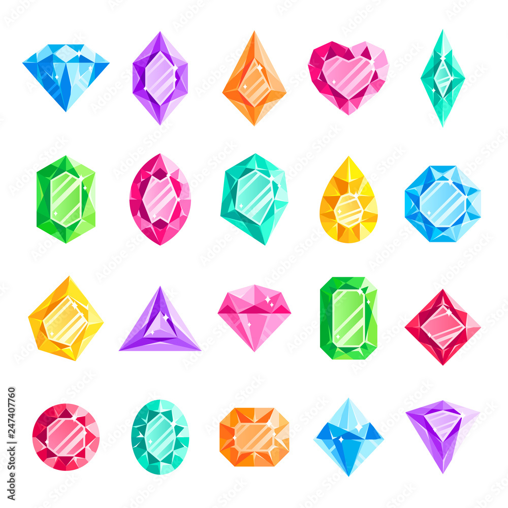 Jewels gems. Jewelry diamond, jewel heart crystal gem and diamonds ...