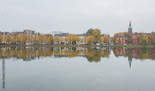 Lake Schwerin and Schwerin City, Germany