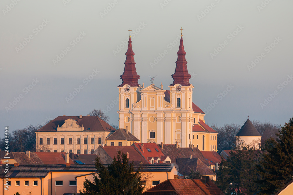 church in Wullersdorf, Austria