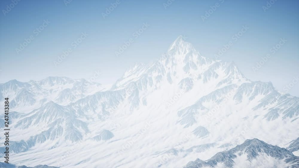Alps mountains landscape from the air Alps mountains landscape from the air
