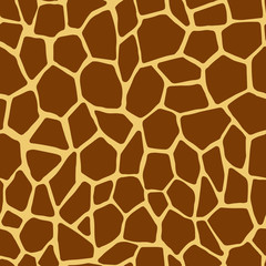 Acrylglasbilder Tierfellmuster Giraffenmuster nahtlos im Tierfell-Design  © Sveta_Aho
