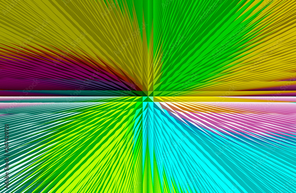 Obraz premium Abstract geometrical background, Pyramid shape