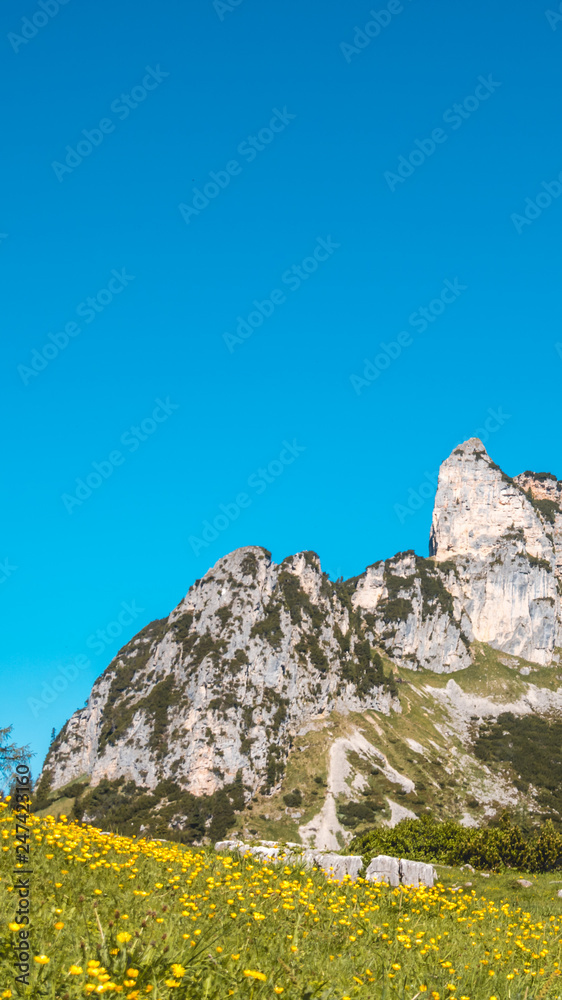 Smartphone HD wallpaper of beautiful alpine view at the Achensee - Maurach - Tyrol - Austria